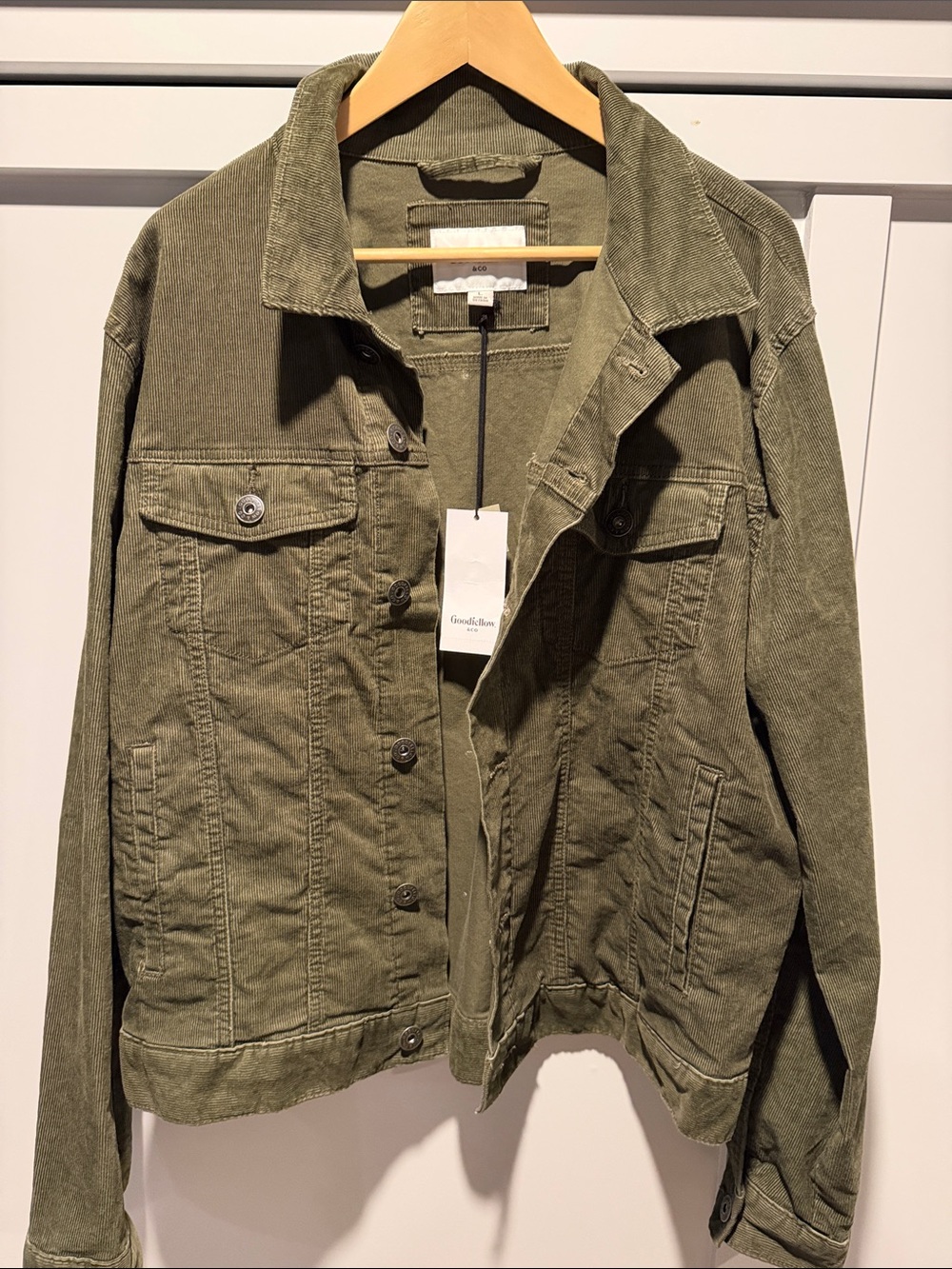 Goodfellow & Co Olive Green Corduroy jacket